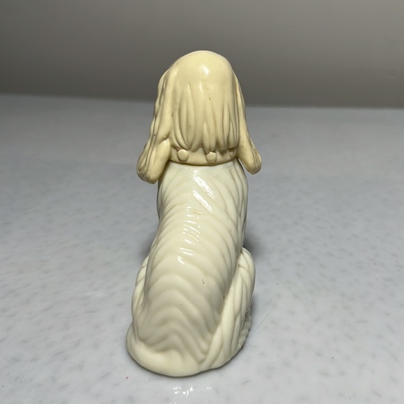 Vintage Avon Patchwork Bottle. Cocker Spaniel empty - Picture 3 of 6